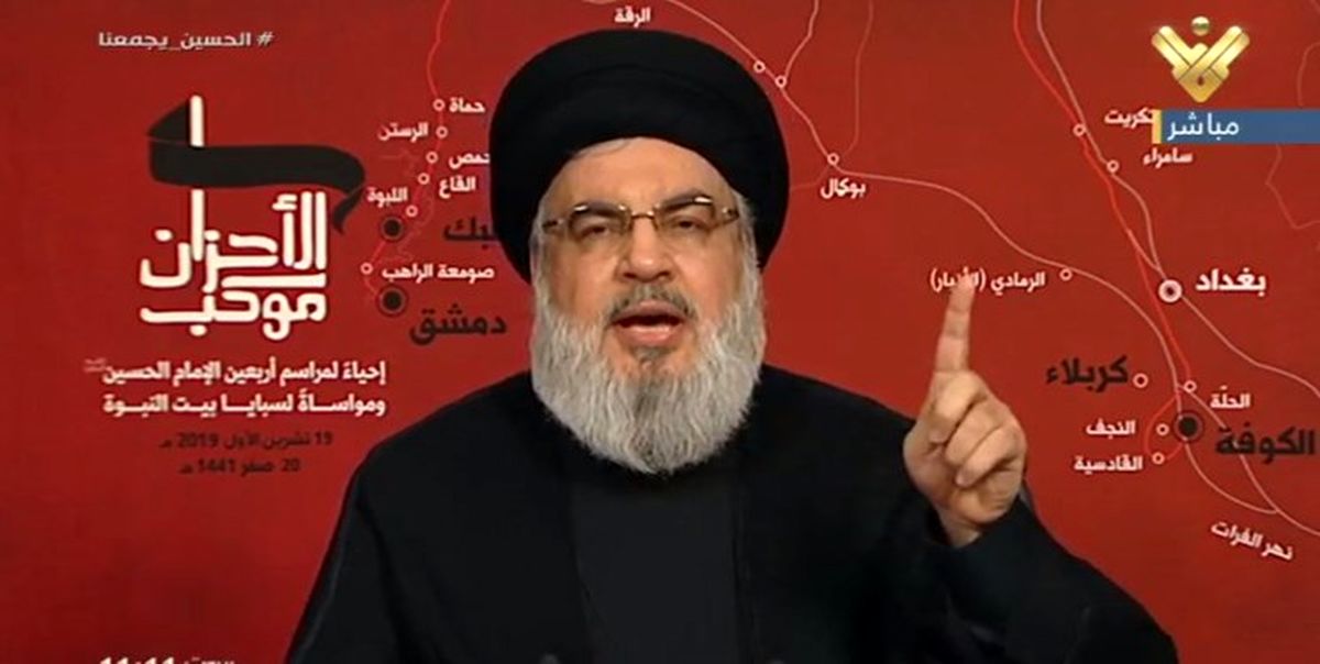 نصرالله: هیچ کس نباید کنار بکشد یا استعفا دهد
