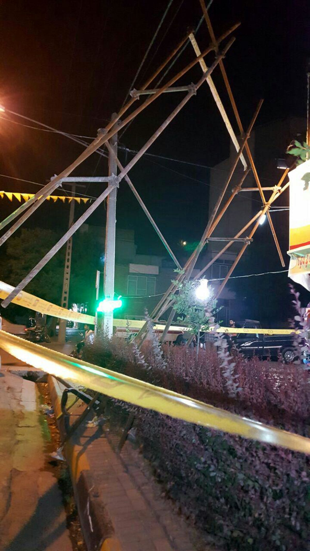 
وقوع 4 حادثه بر اثر وزش شدید باد در مشهد
