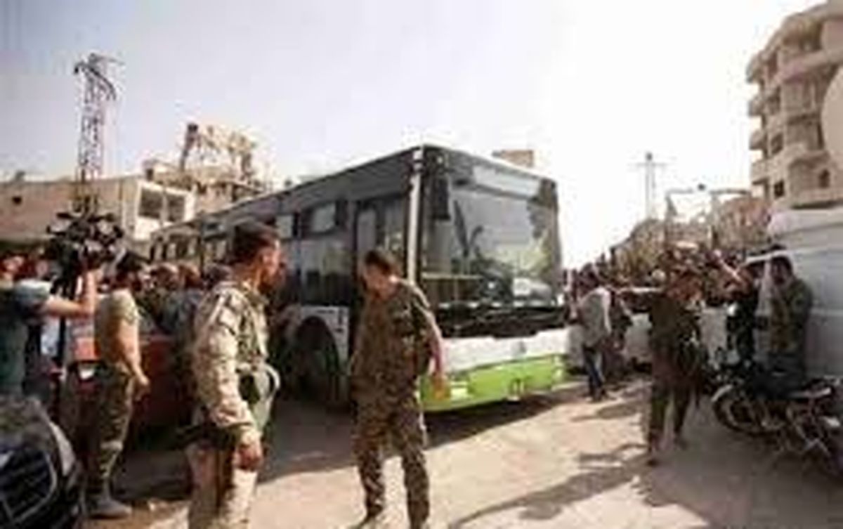 خروج همه تروریست ها از حلب 