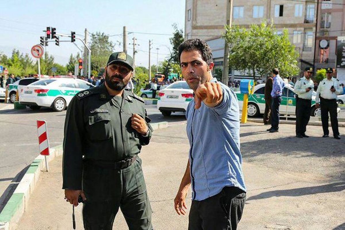 بازسازی صحنه جرم عاملان قتل بنیتا