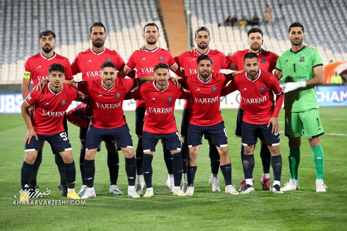 شادی بعد از گل امیر هوشمند بازیکن نساجی به آبی پوشان جنجالی شد