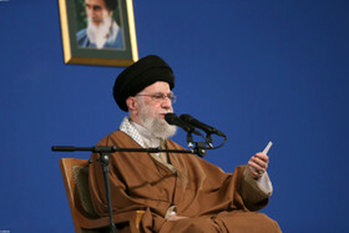 دعای رهبر انقلاب در پایان سخنرانی نوروزی
