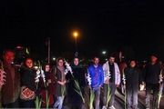 وداع مردم اراک با کوهنوردان جان باخته‌/ گزارش تصویری