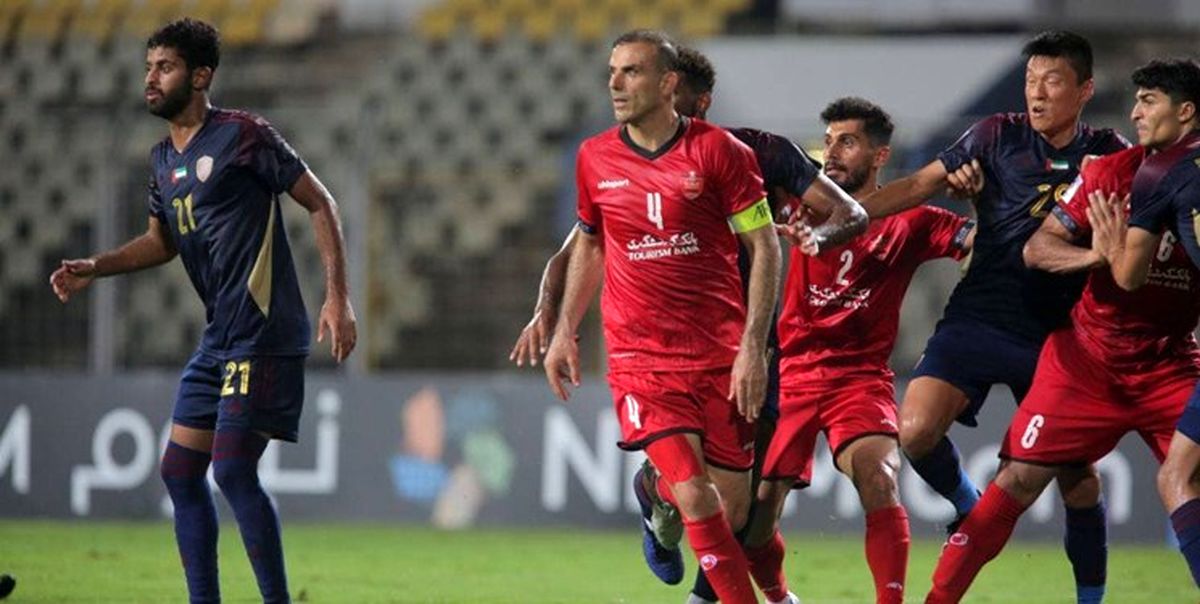 بهترین بازیکن بازی پرسپولیس و الوحده 