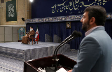 دیدار جمعی از کارگران با رهبر معظم انقلاب اسلامی