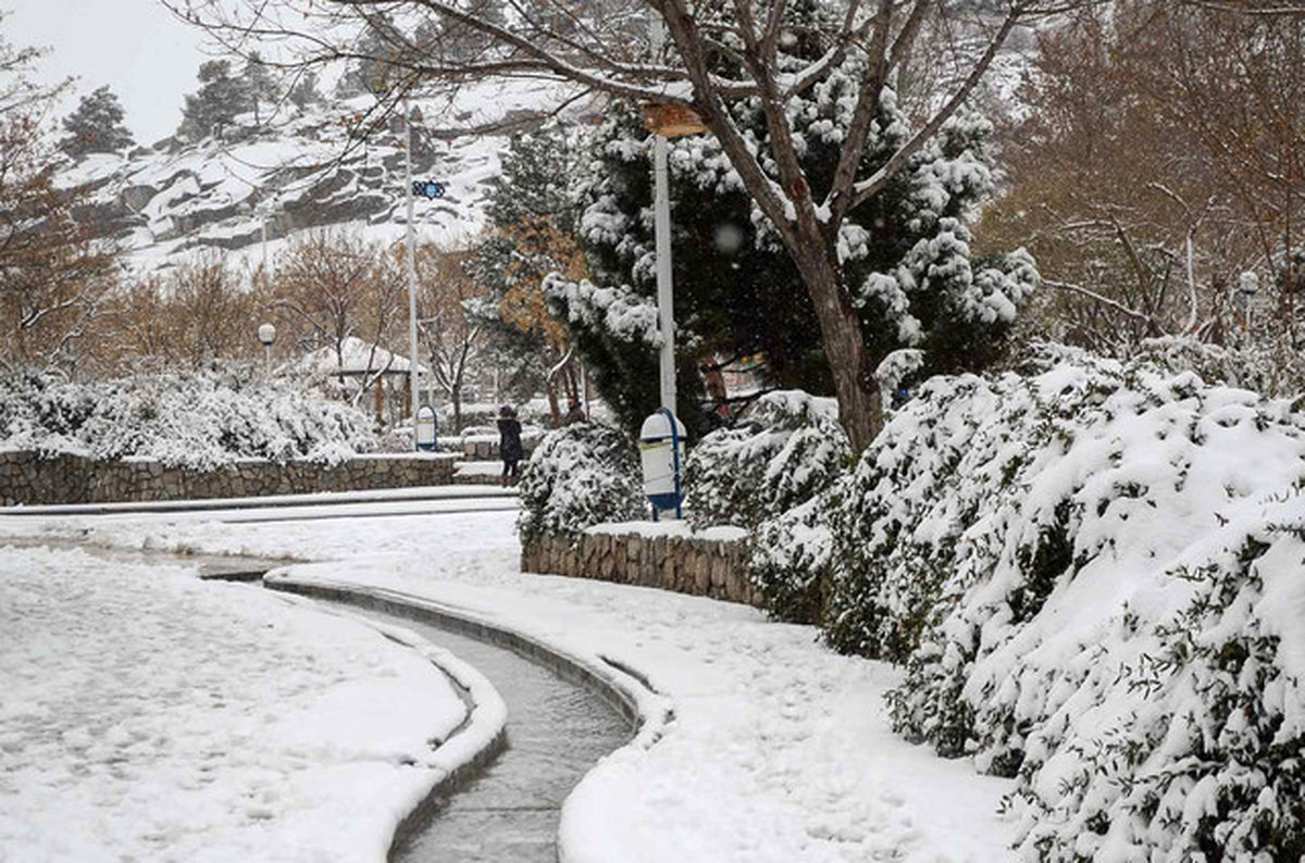 تهران برفی می شود