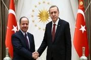 دیدار «اردوغان» و «بارزانی» بدون حضور خبرنگاران