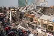 ادای احترام پدافند هوایی ارتش به جان باختگان حادثه پلاسکو/ عکس