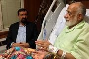 محسن رضایی از حجت‌الاسلام طباطبائی عیادت کرد