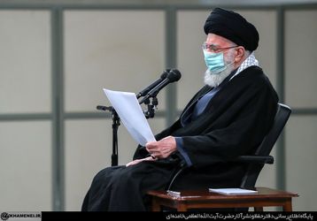 دیدار جمعی از فرماندهان نیروی هوایی و پدافند هوایی ارتش با رهبر انقلاب/گزارش تصویری