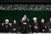مراسم عزاداری شب تاسوعای حسینی با حضور رهبر انقلاب برگزار شد