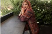 شبنم قلی خانی و همکارانش در نارگیل / عکس