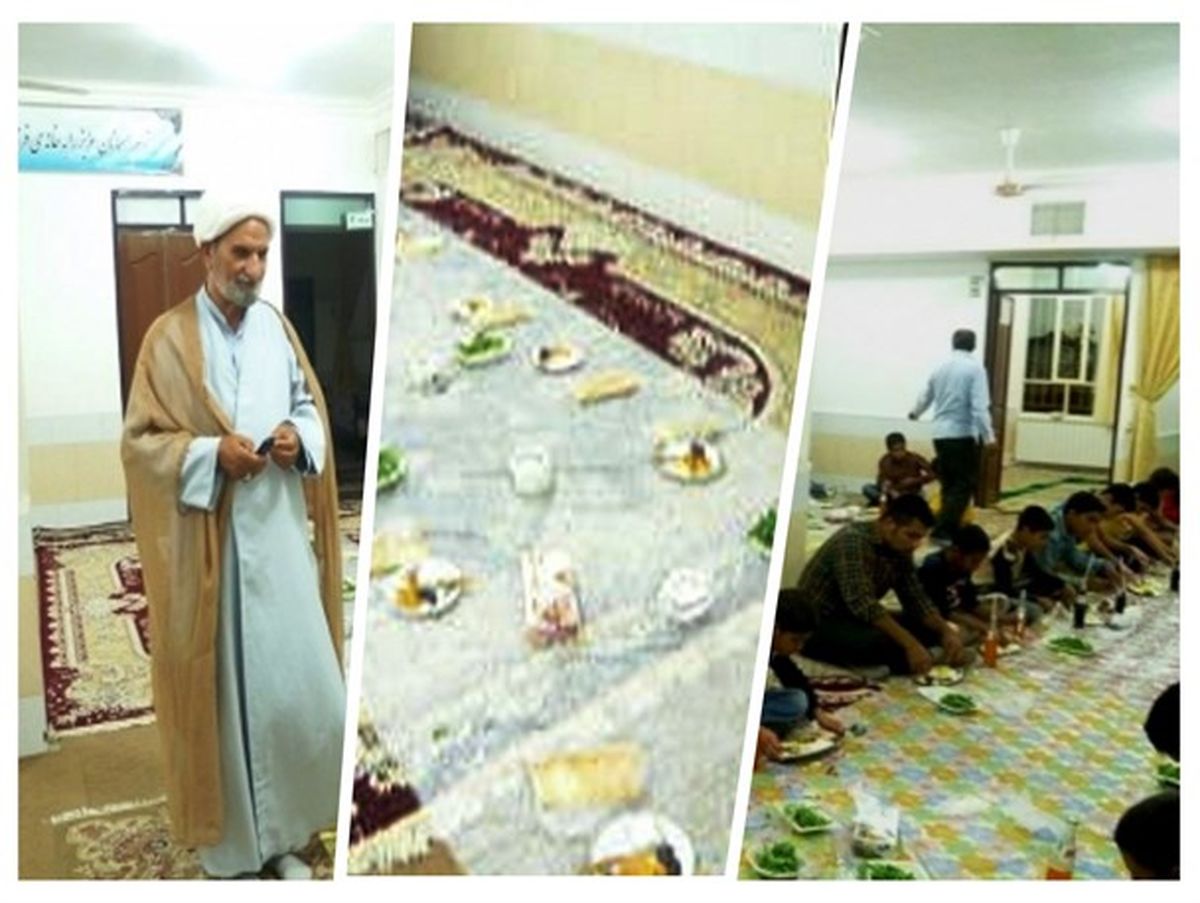 پهن شدن سفره مهربانی در سرای محبت بشرویه