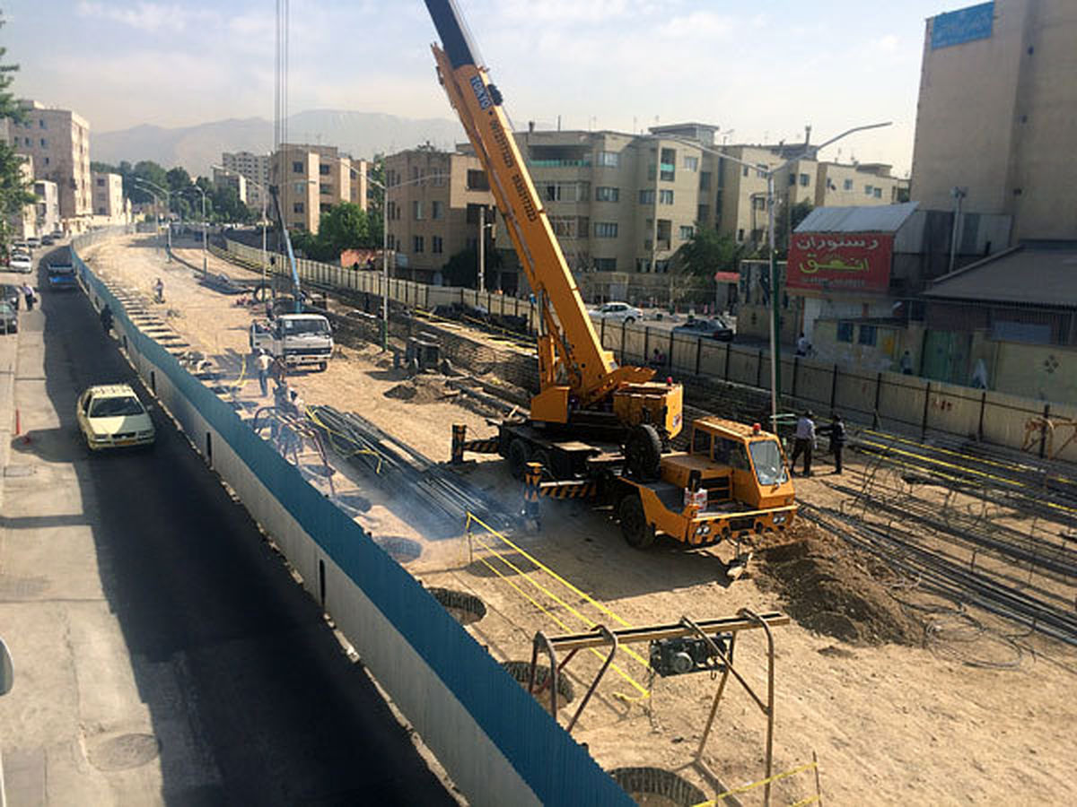زیرگذر استاد معین به تونل تبدیل می‌شود