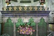 گل آرایی حرم حضرت عبدالعظیم(ع) در روز میلاد/ گزارش تصویری