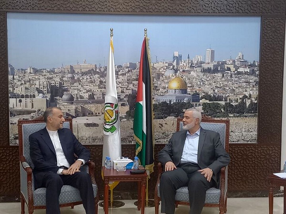 امیرعبداللهیان با اسماعیل هنیه دیدار کرد