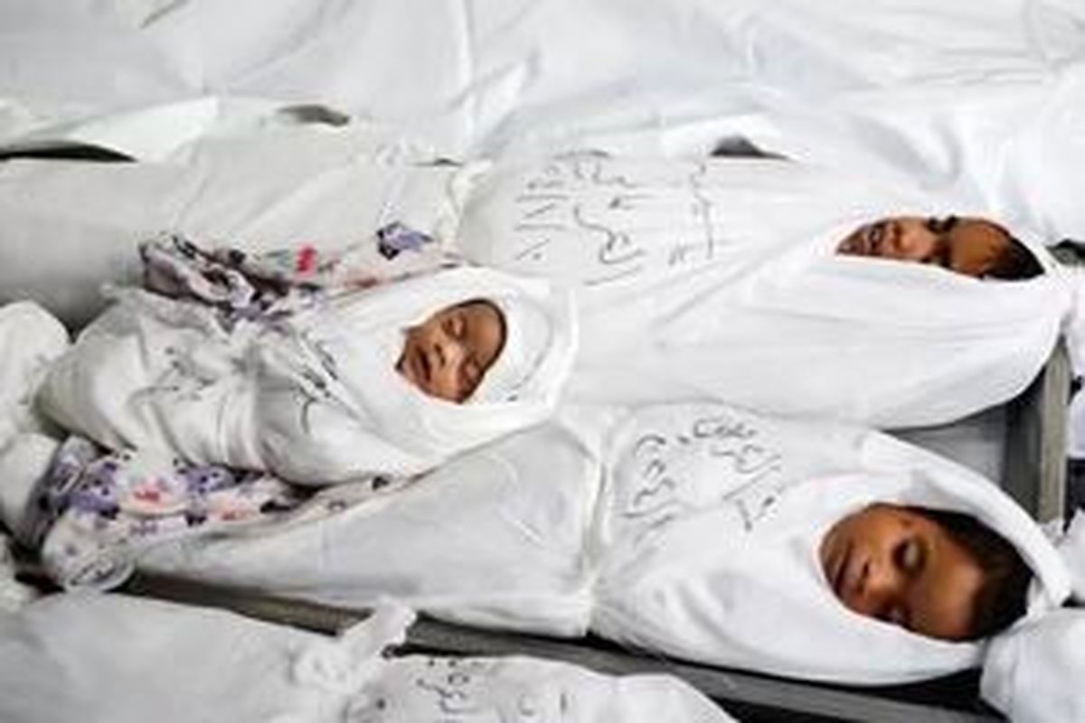 
شهادت ۷۷ فلسطینی طی ۲۴ ساعت گذشته در غزه
