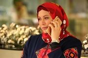 عکس صمیمی «فریبا نادری» با همکار بازیگرش
