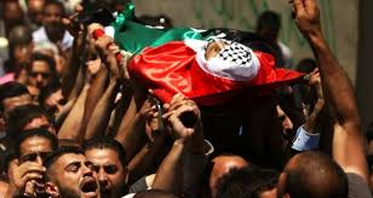 شهادت یک فلسطینی در نابلس
