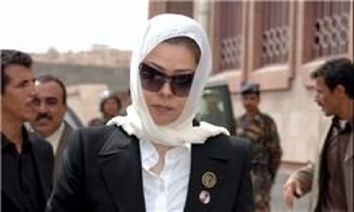 دفاع تمام قد دختر صدام از ایران در برابر مجری عرب