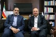 قالیباف با سرپرست دانشگاه آزاد دیدار کرد/ عکس
