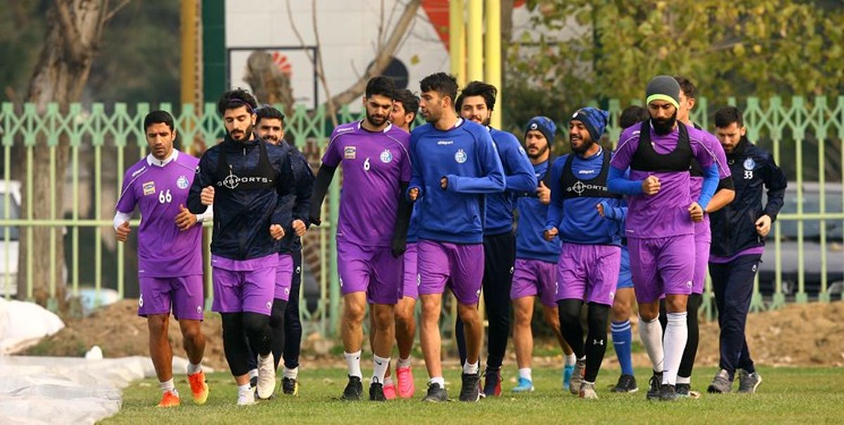 اردوی کیش استقلال تحت تاثیر جلسه امروز AFC