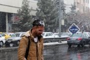 بارش پراکنده برف و باران در برخی نقاط