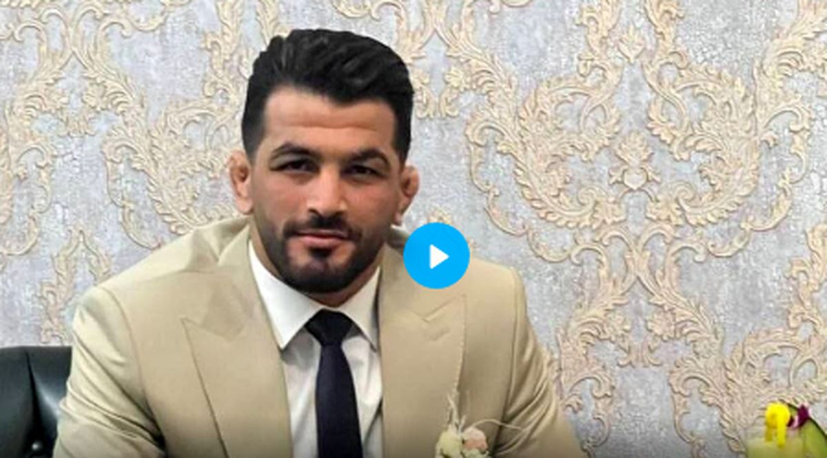 اولین ویدیو از حسن یزدانی پس از مراسم عروسی