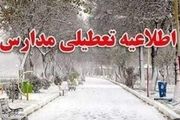 مدارس ابتدایی این استان تعطیل شد