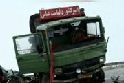 9 کشته و زخمی در تصادف مرگبار سه خودرو + تصاویر
