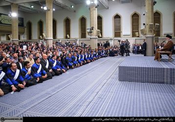 دیدار کارگران با رهبر معظم انقلاب