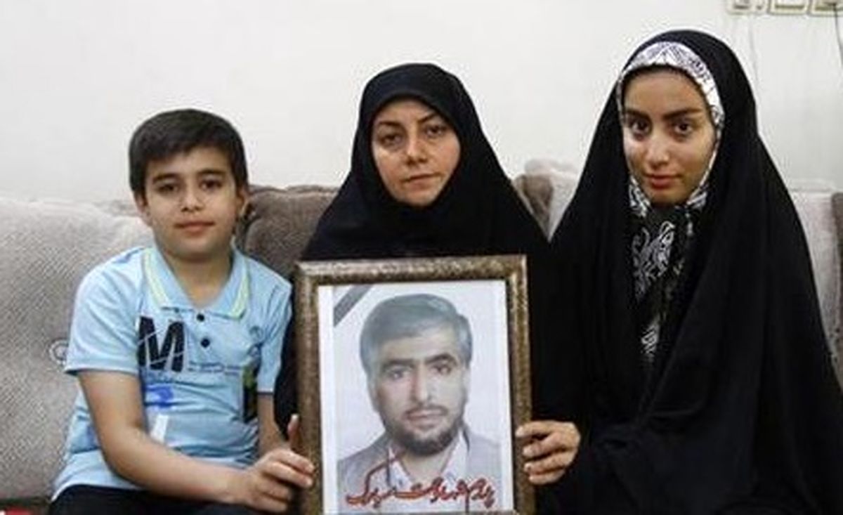 دل‌نوشته‌ی همسر شهید سعید انصاری+ عکس