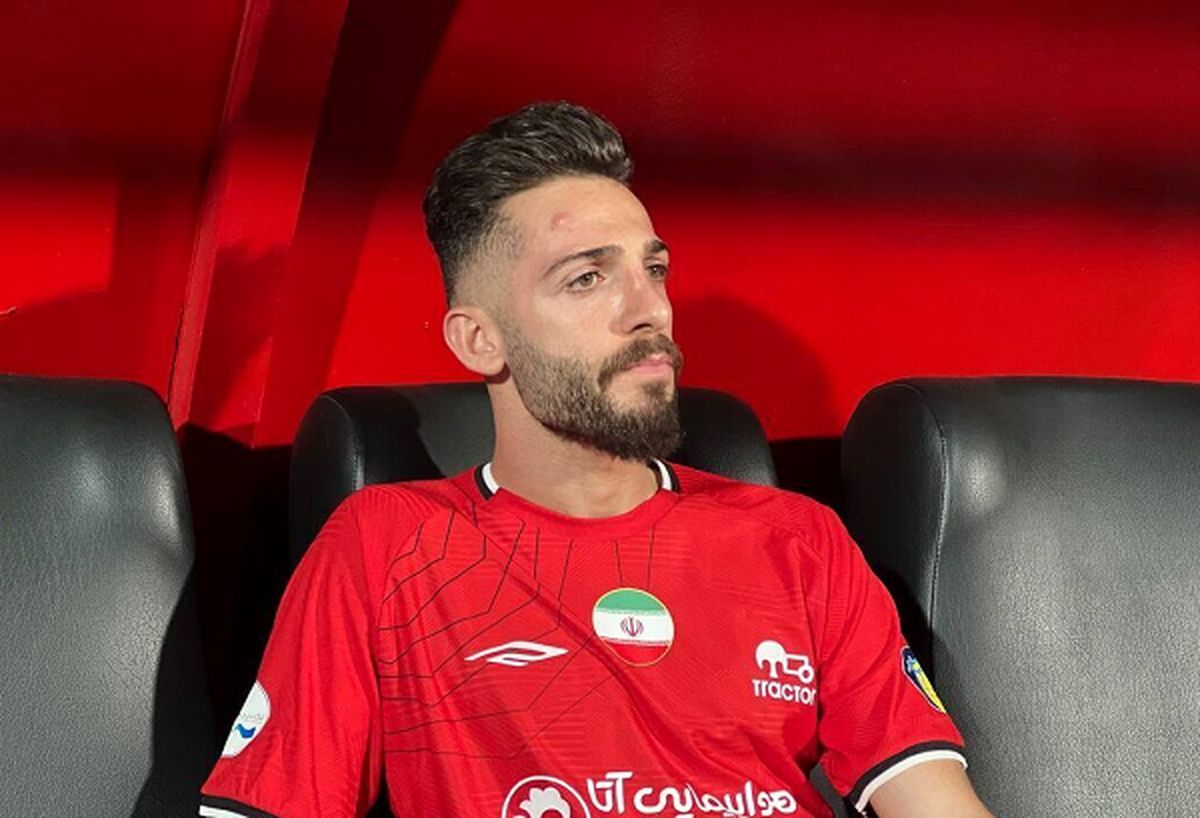 مهاجم پرسپولیسی از تراکتور خداحافظی کرد