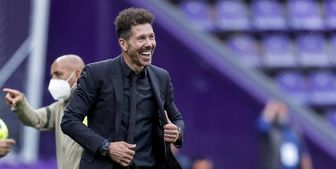 تمدید قرارداد سیمئونه با اتلتیکو مادرید +عکس