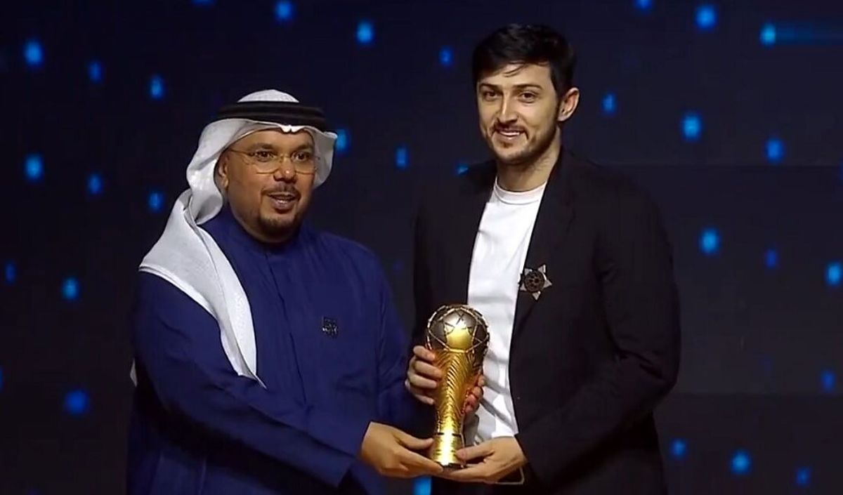 سردار آزمون نامزد جایزه مرد سال آسیا شد