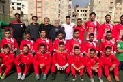 حضور علی پروین در جمع امیدهای پرسپولیس