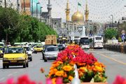 مناجات‌خوانی منصور ارضی در حرم امام رضا(ع) در ایام زیارت مخصوصه