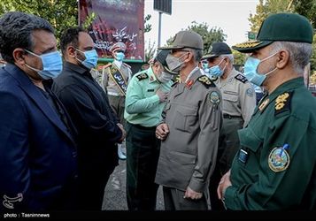 مراسم تشییع پیکر سرلشکر فیروزآبادی