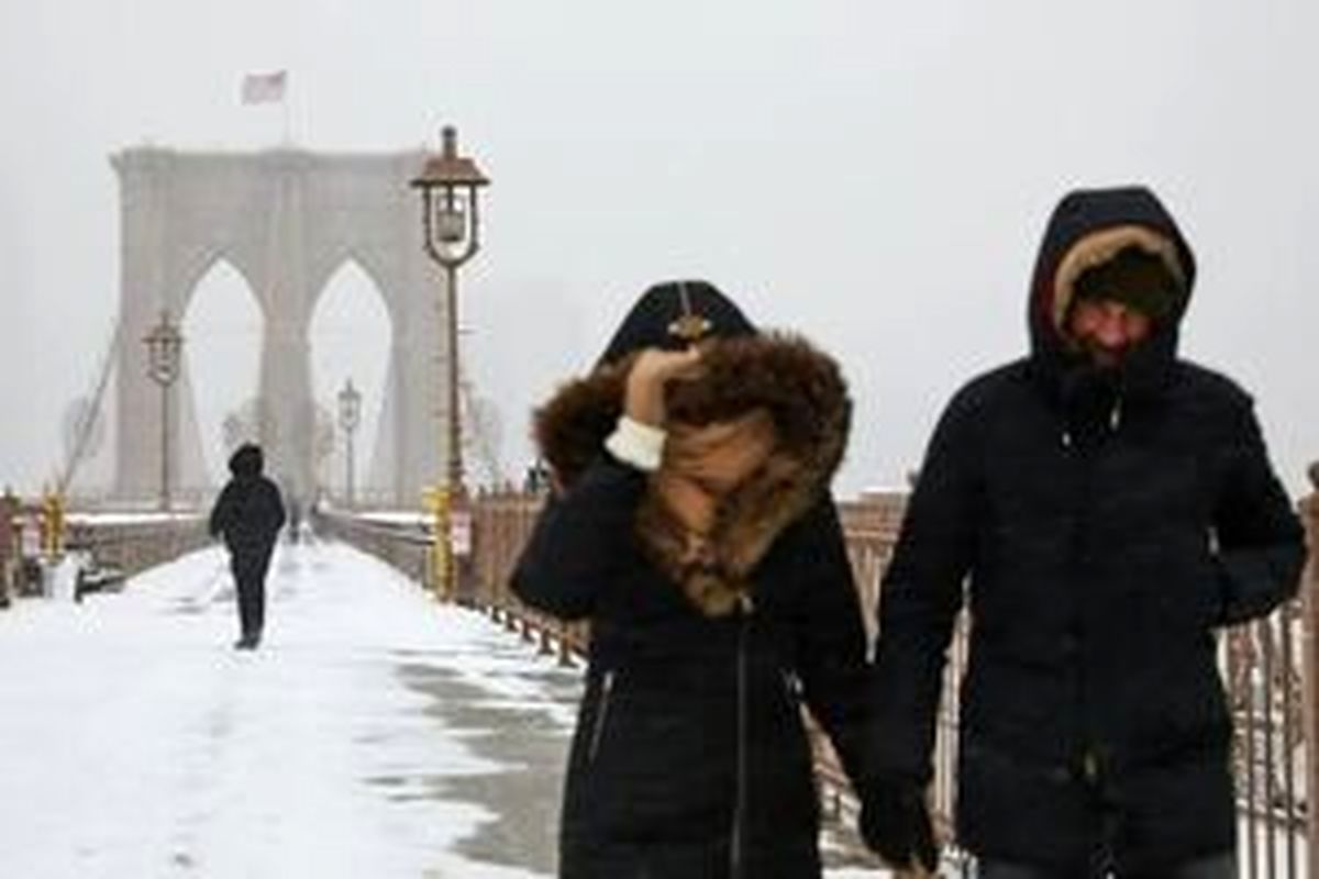 
مرگ ۱۳ آمریکایی در اثر سرما
