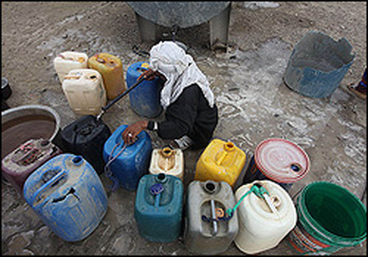 بی آبی در گرمای ۵۰ درجه ای