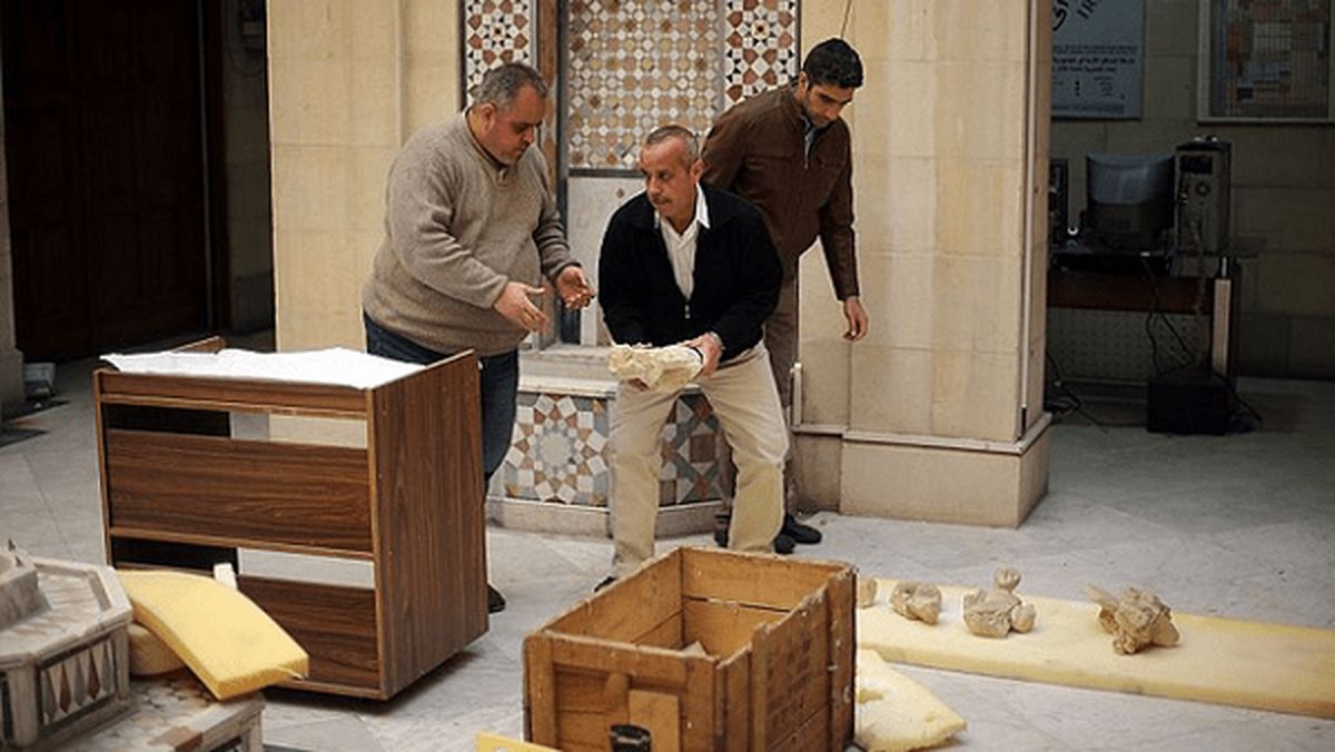 شمش‌های طلای موزه دمشق غارت شد