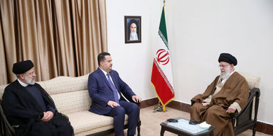 السودانی با رهبر معظم انقلاب دیدار کرد/گزارش تصویری