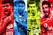 تیم منتخب فصل با حضور مهندس سرخ و برزیلی آبی