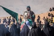 بزرگترین تعزیه میدانی کشور در استان فارس/گزارش تصویری