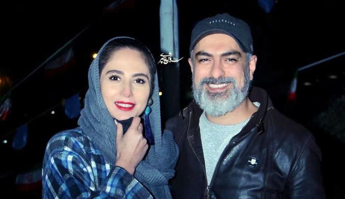چهره خندان مهدی پاکدل و رعنا آزادی ور در جشنواره فجر+ عکس