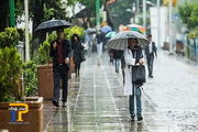 تصویر ناسا از پوشش سنگین ابرهای باران‌زا بر فراز ایران
