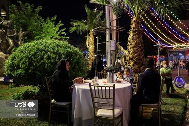 ضیافت افطاری فلسطینی/گزارش تصویری
