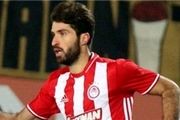 بدشانسی انصاری فرد در المپیاکوس