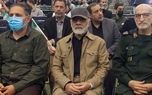 حضور سرلشکر عبداللهی فرمانده قرارگاه خاتم‌الانبیا در مراسم شهدای جنگ رمضان
