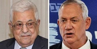 دیدار امنیتی وزیر جنگ صهیونیست‌ها با محمود عباس 